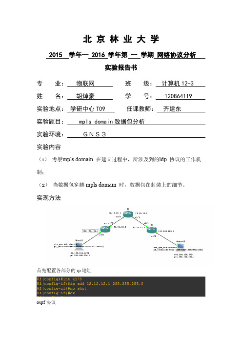 网络协议分析实验2