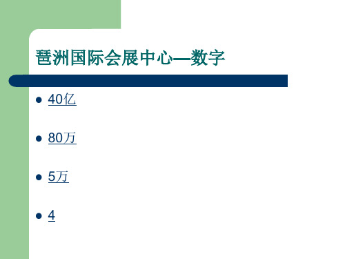 城市规划小组讨论琶洲会展中心规划点评PPT