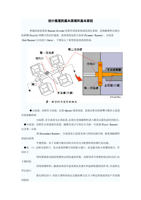 设计流道的基本原理和基本原则