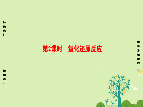 高中化学专题2从海水中获得的化学物质第1单元氯、溴、碘及其化合物(第2课时)氧化还原反应课件苏教版必修1