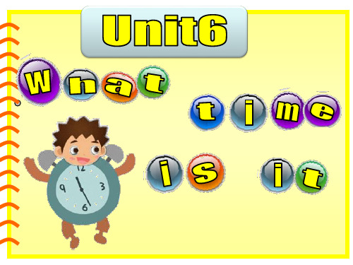 三年级英语下册课件-Unit 6 What time is it(Story time)(189)-译林版