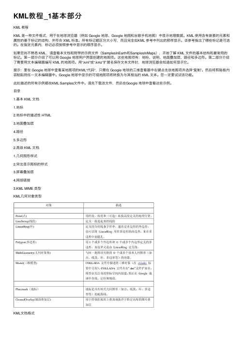 KML教程_1基本部分