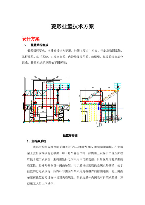 挂篮设计说明