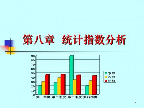 第八章统计指数分析