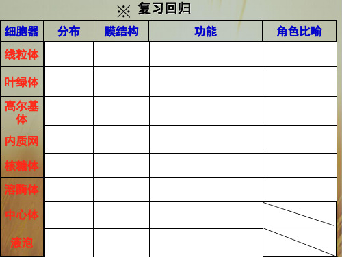 山东省临沂市兰陵县第四中学2018学年高一生物必修一课件：3.2细胞器系统内的分工合作2