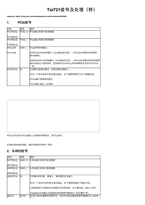 Tsi721信号及处理（转）