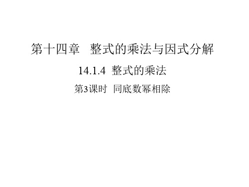 整式的乘法(3) —初中数学课件PPT