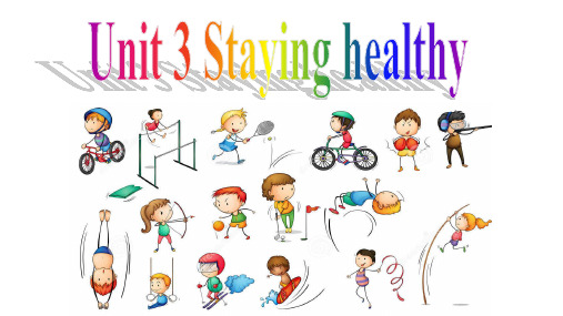 粤人版英语六年级上册Unit3 Staying Healthy课件