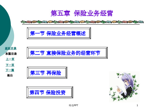 《保险业务经营》PPT课件