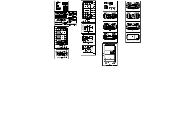 某地区某工业园厂房 (22)号车间电气cad设计施工图