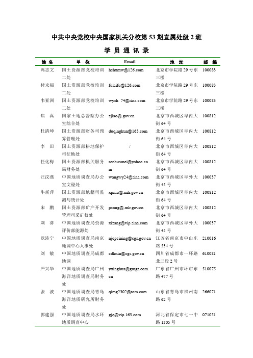 中共中央党校中央国家机关分校