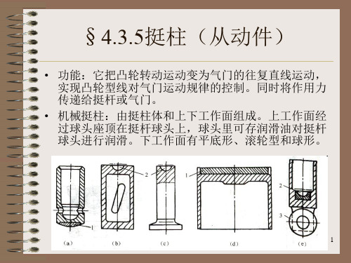 汽车发动机配气系统