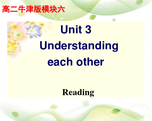 译林牛津版高中英语Module 6 Unit 3  reading I---cultural differences教学课件(共60张PPT)