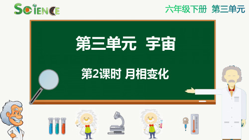 最新教科版小学六年级科学下册《月相变化》精品课件