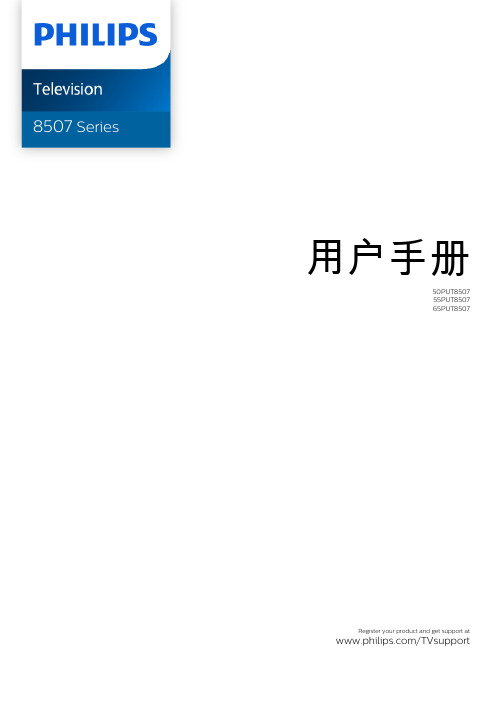 Philips和Android TV的8507系列（PUT8507）用户指南说明书