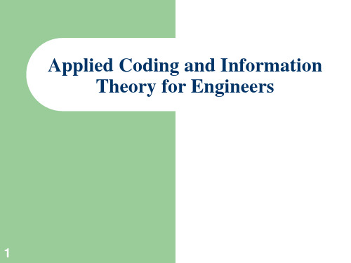 Coding and Information theory-chapter1