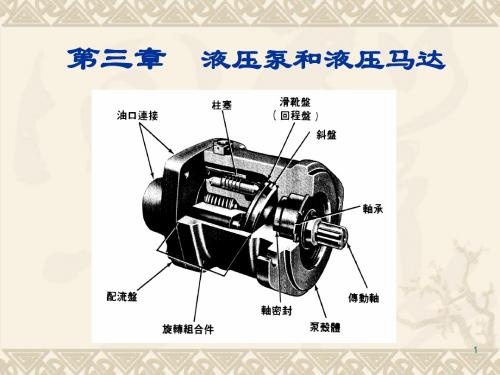 第三章 液压动力元件