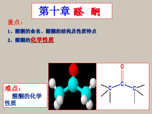 醛、酮的结构、命名