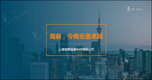 上海海鼎信息科技有限公司介绍