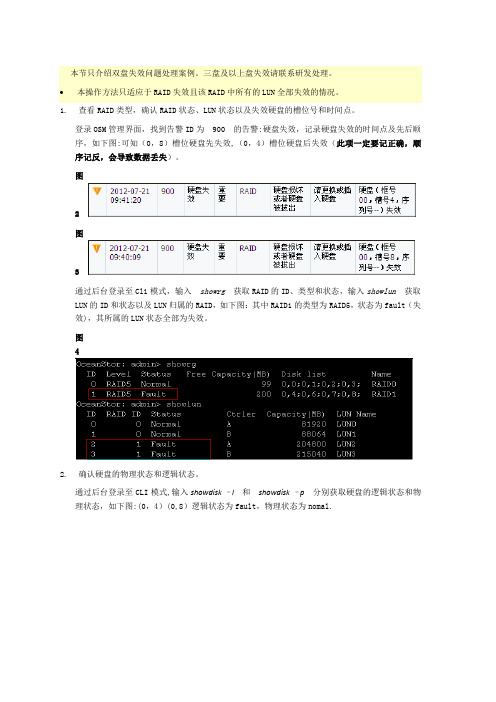 双盘失效解决方案