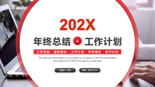 碧桂园2021年度述职报告PPT模板