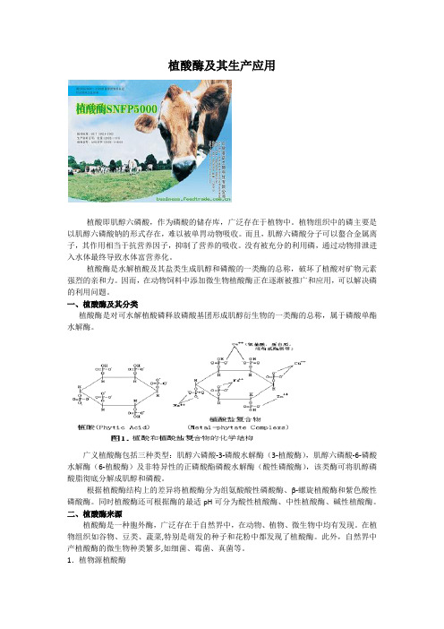 植酸酶及其生产应用