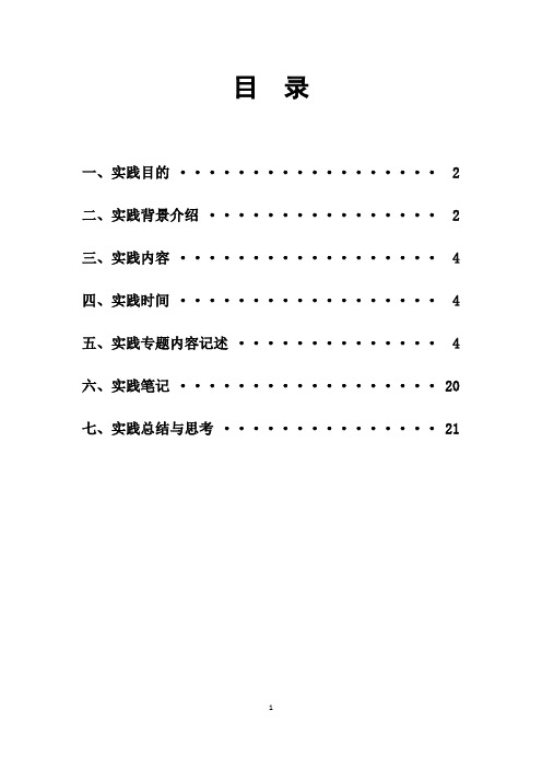 信息系统开发实践报告