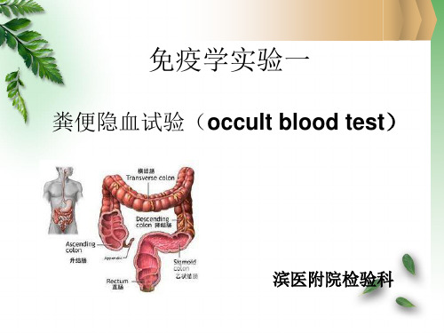 粪便隐血