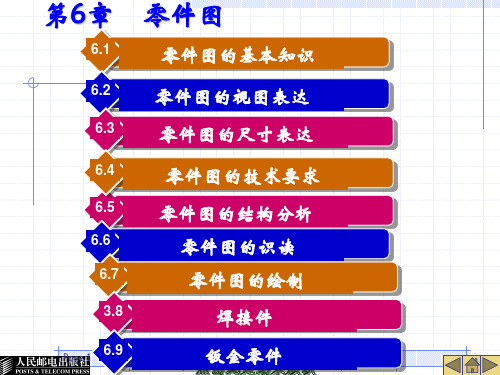 机械图样零件图的表达方法PPT幻灯片