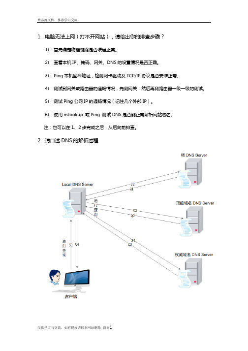 最新桌面运维面试题