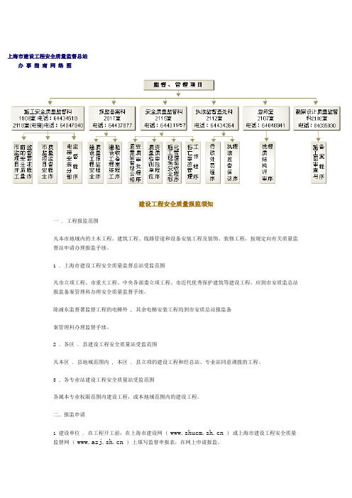 上海市建设工程安全质量监督总站