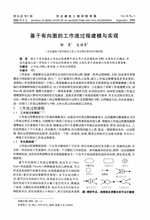 基于有向图的工作流过程建模与实现