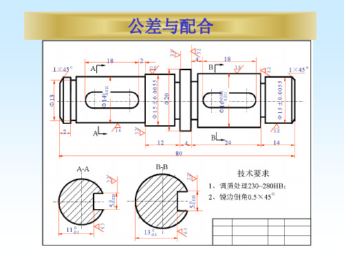 尺寸与公差资料