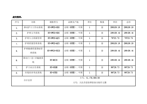 护理敏感质量指标管