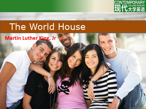 精读4 Unit_10_The_World_House_