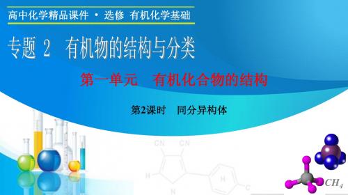【课堂设计】2015-2016学年高二化学苏教版选修5课件:专题2 第一单元 第2课时 同分异构体