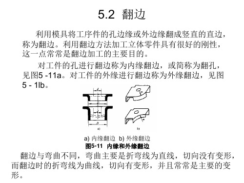 模具翻边设计