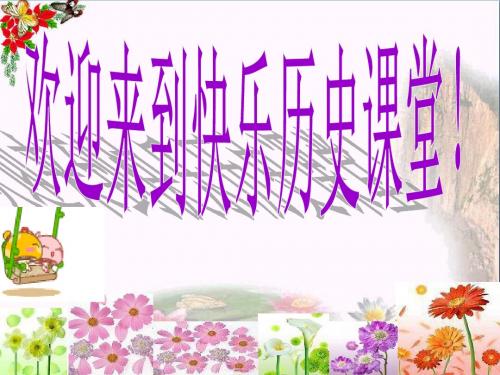 【初中历史】两宋时期的社会生活ppt 中华书局版