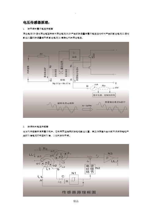 电压电流传感器原理