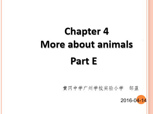 朗文1B chapter4 partEppt课件