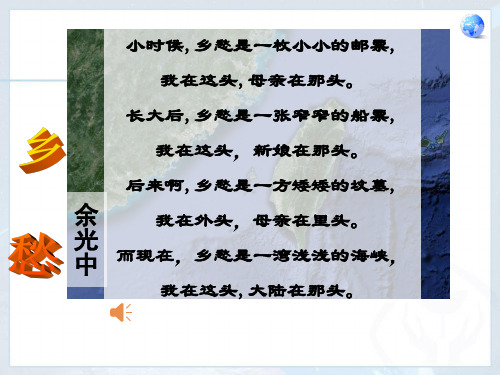 人教版  八年级下册 7.4 祖国的神圣领土──台湾省(共21张PPT)