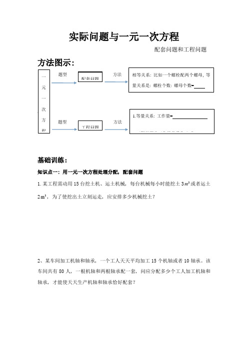 配套问题和工程问题