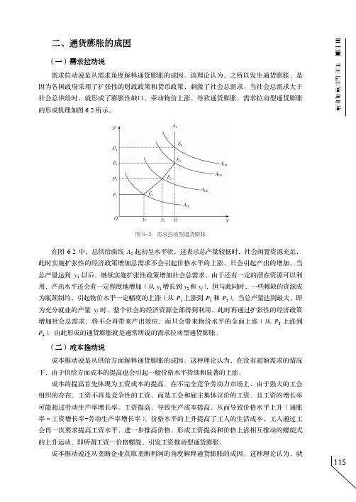 通货膨胀的成因_货币银行学_[共2页]