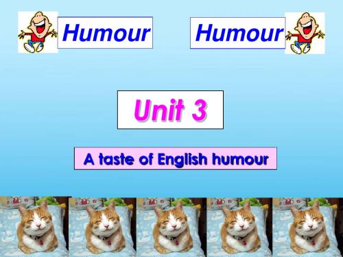 高中英语必修4_Unit3_A_taste_of_English 3