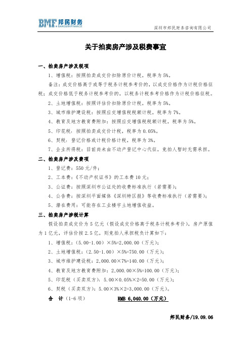 司法拍卖房产涉税实操.docx