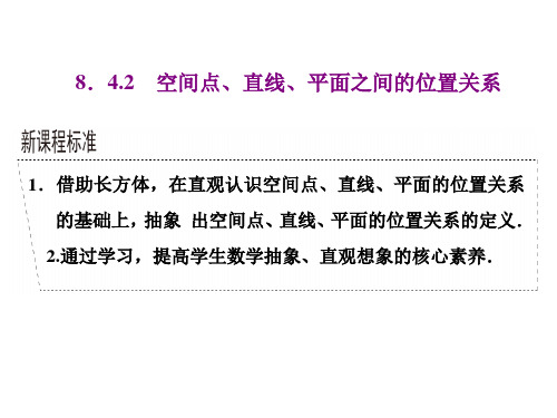 空间点、直线、平面之间的位置关系