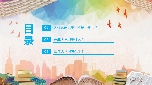 读懂青年大学习行动第一期教育教学PPT专题演示