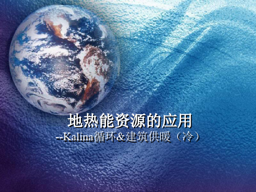 新能源也可再生能源技术-地热能资源的应用
