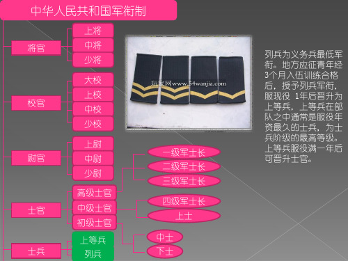 中华人民共和国_三军最新军衔制度--资料