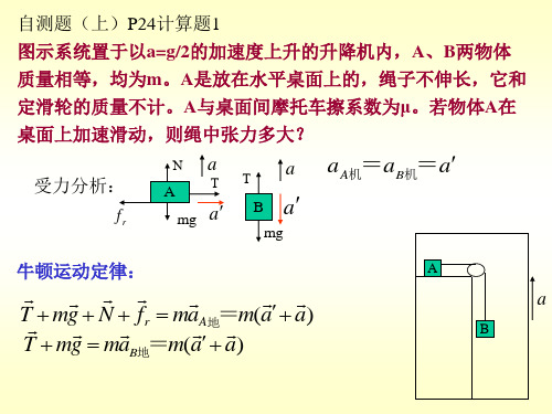 大学物理  守恒定律(一)